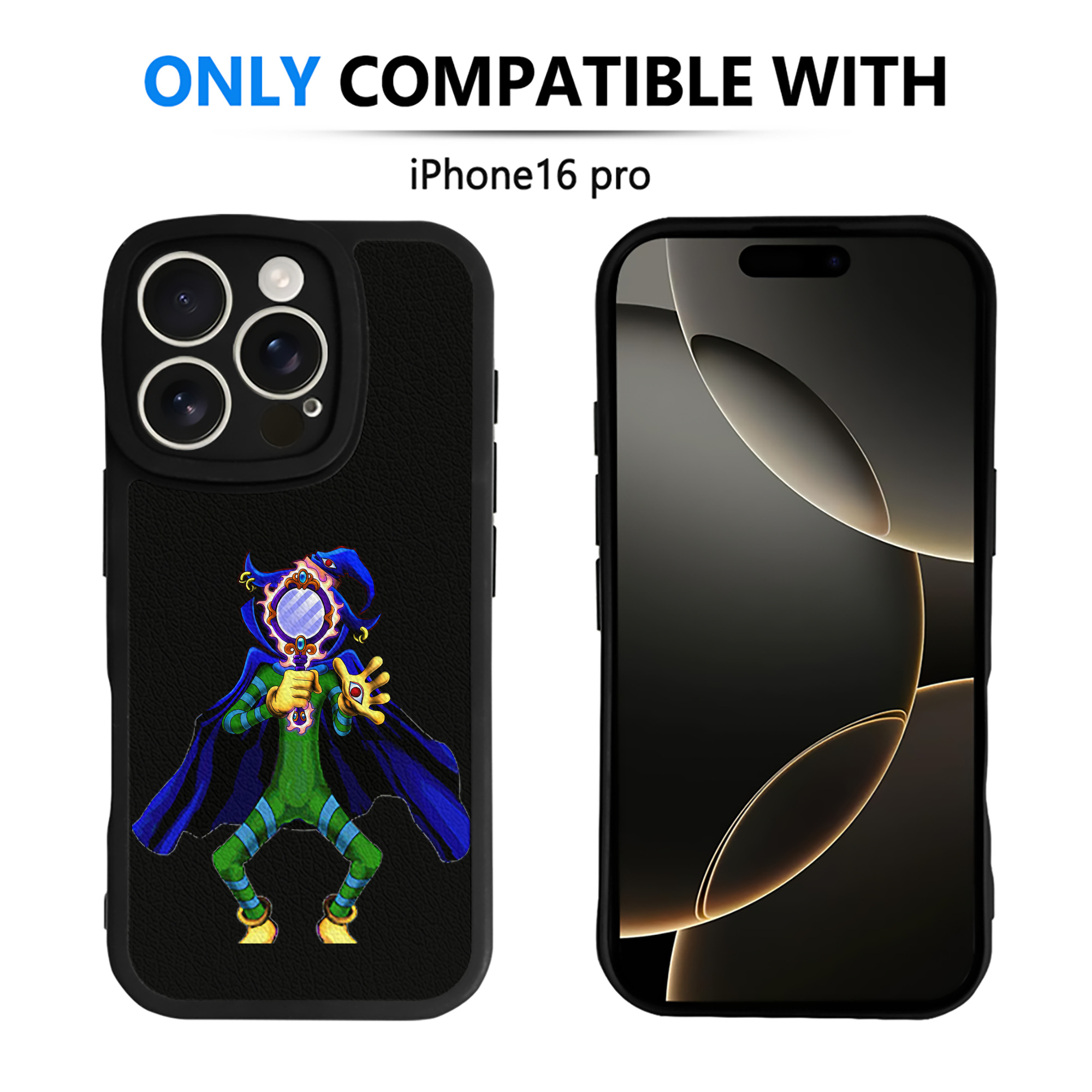 遊☆戯☆王 Yu-Gi-Oh! 【iPhone 16シリーズ対応】シリコンスマホケース（レザー調） 材質：シリコン